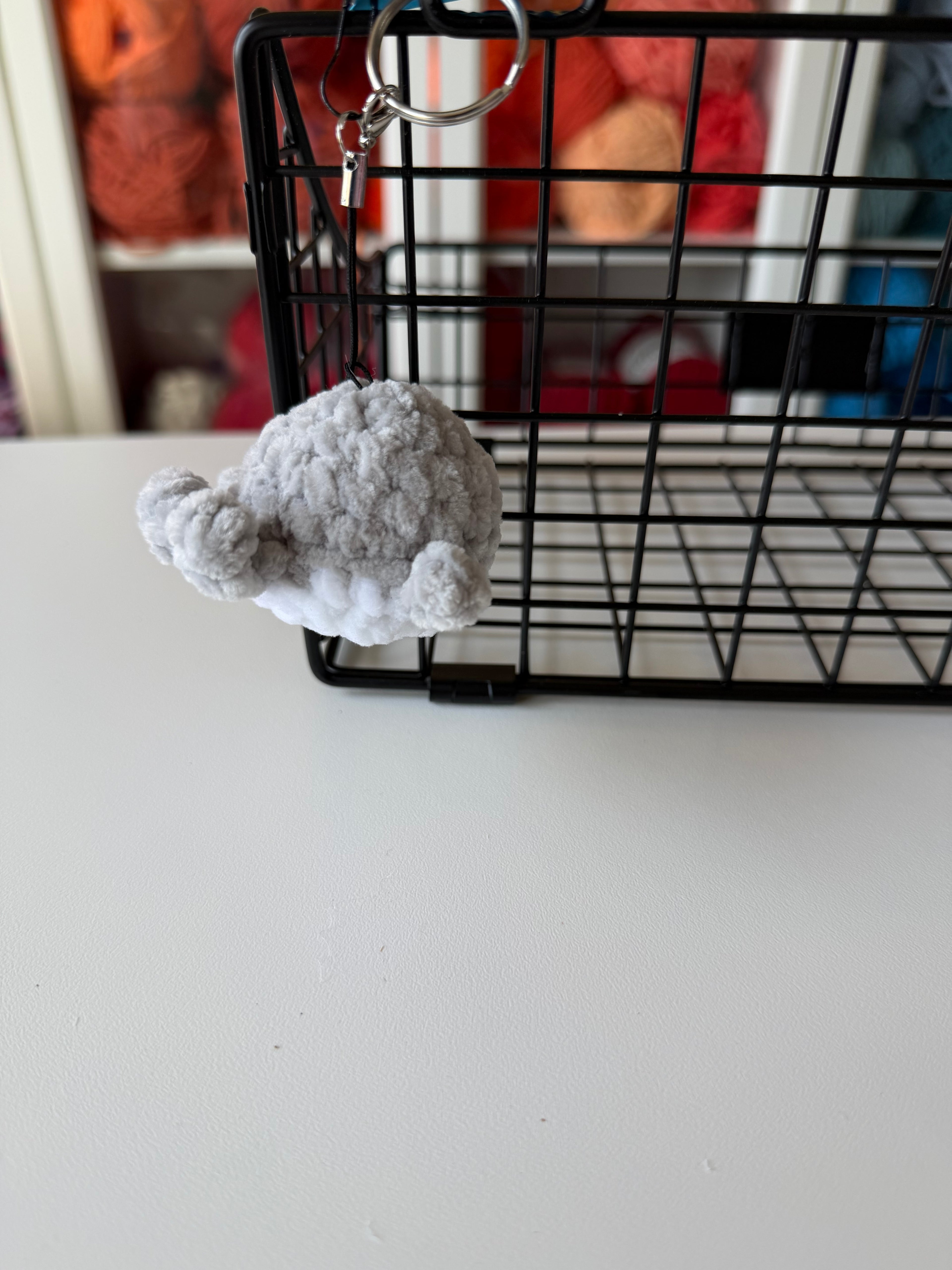Whale - keychain